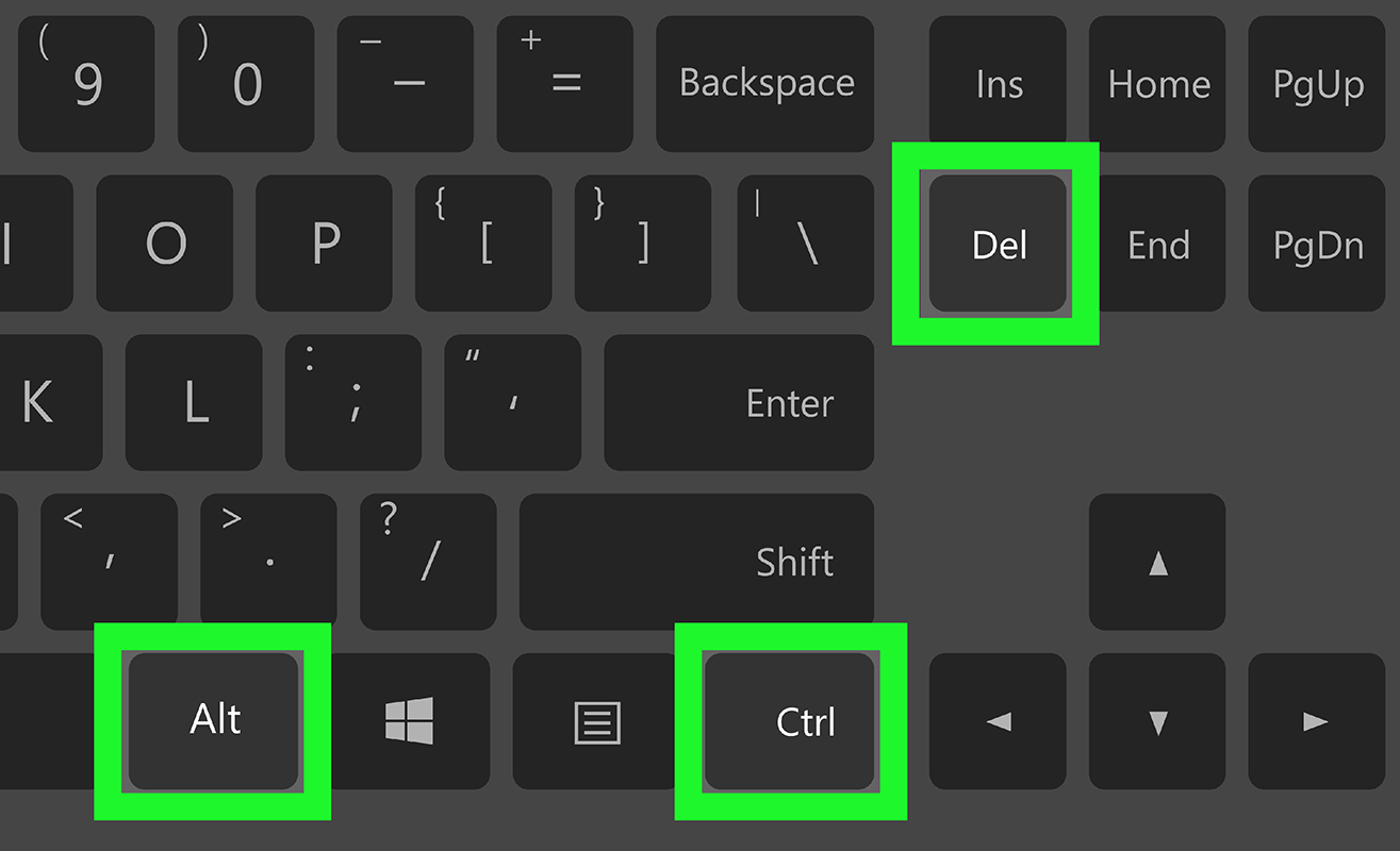 cách khóa màn hình máy tính bằng Ctrl + Alt + Delete