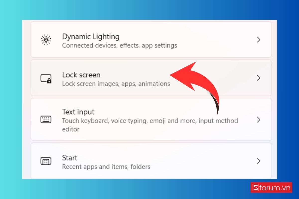 khóa màn hình máy tính bằng screen saver