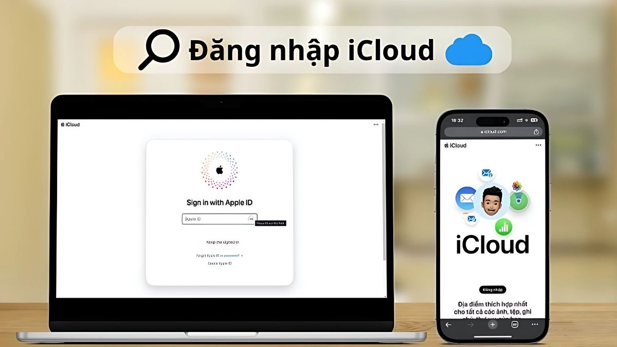 Đăng nhập iCloud trên MacBook